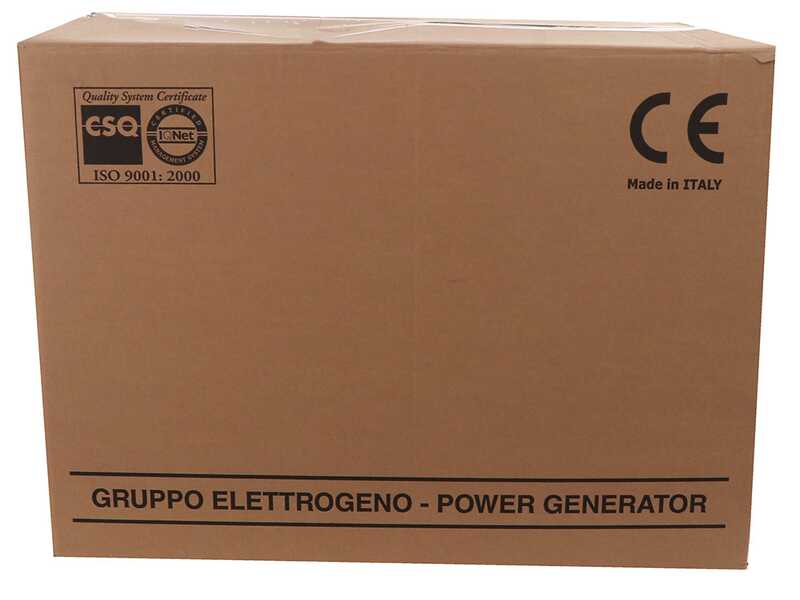 TecnoGen H8000LX - Generador de corriente a gasolina 5.8 kW - Continua 5.2 kW Monof&aacute;sica