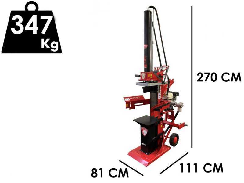 Ceccato BULL SPL16H - Astilladora de le&ntilde;a de gasolina - Vertical