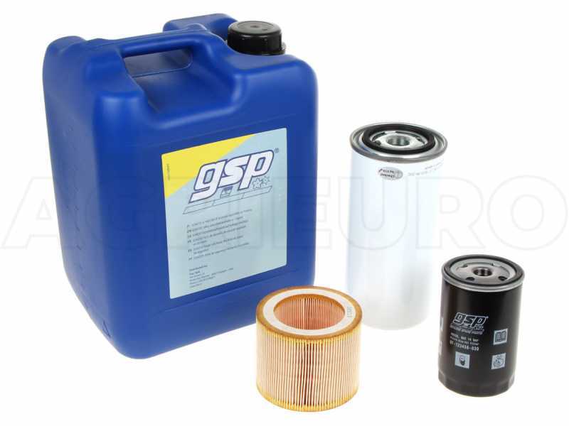 Kit filtros + aceite para compresores Fiac de la l&iacute;nea NEW SILVER 5,5-20(HP)