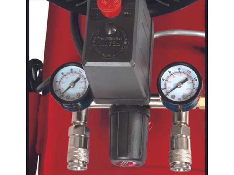Einhell TC-AC 420/50/10 - Compresor de aire el&eacute;ctrico con ruedas -  Motor 3 HP - 50 l aire comprimido