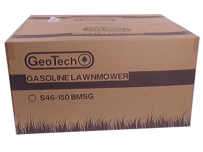 Cortac&eacute;sped de gasolina autopropulsado GeoTech S46-150 BMSG - 4 en 1 - cuchilla de 46 cm