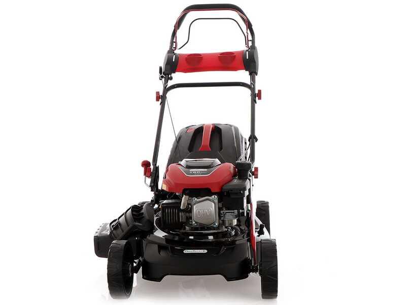 Cortac&eacute;sped de gasolina autopropulsado GeoTech S46-150 BMSG - 4 en 1 - cuchilla de 46 cm