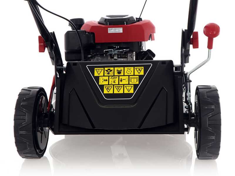 Cortac&eacute;sped de gasolina autopropulsado GeoTech S46-150 BMSG - 4 en 1 - cuchilla de 46 cm
