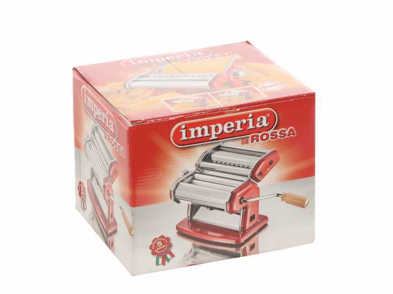 M&aacute;quina de hacer pasta Imperia iPasta Rossa - M&aacute;quina manual de hacer pasta casera