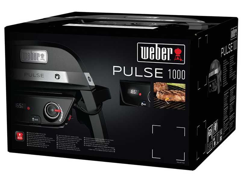 Weber Pulse 1000 - Barbacoa port&aacute;til el&eacute;ctrica