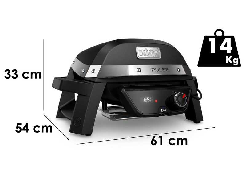 Weber Pulse 1000 - Barbacoa port&aacute;til el&eacute;ctrica