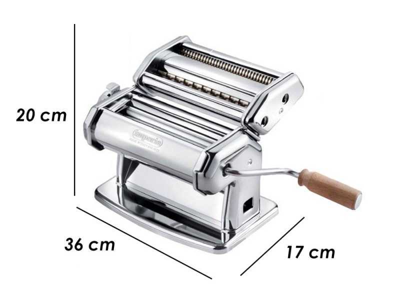 Imperia Pastaia Italiana - M&aacute;quina de hacer pasta manual INOX