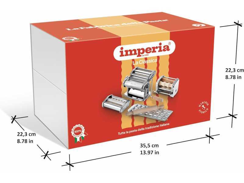 Imperia Fabbrica della Pasta - M&aacute;quina de hacer pasta manual INOX