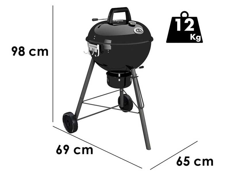 Outdoorchef Chelsea 480 C - Barbacoa de carb&oacute;n