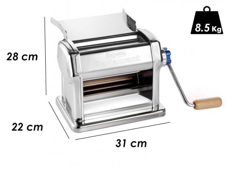 Imperia New Restaurant Manual - M&aacute;quina de hacer pasta manual INOX