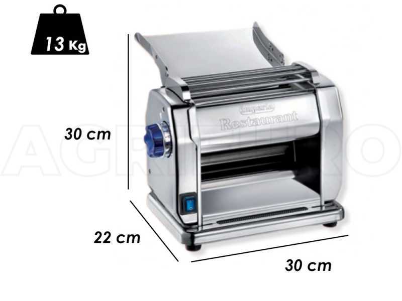 Imperia New Restaurant - M&aacute;quina de hacer pasta el&eacute;ctrica INOX 160W