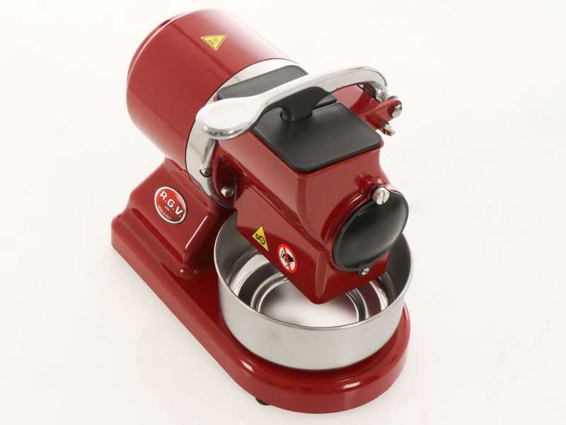 RGV Robusta Red - Rallador El&eacute;ctrico de Mesa en Aluminio fundido a presi&oacute;n - 450 W