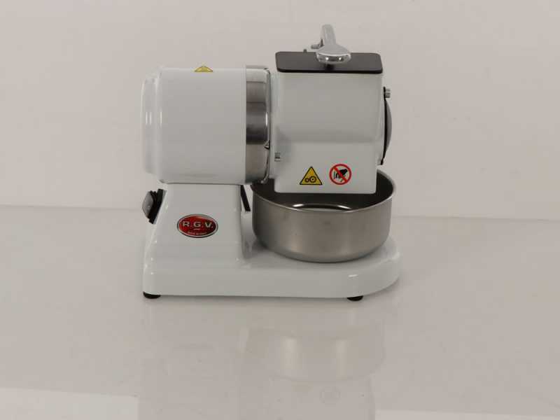 RGV Robusta White - Rallador El&eacute;ctrico de Mesa  en aluminio - 450 W