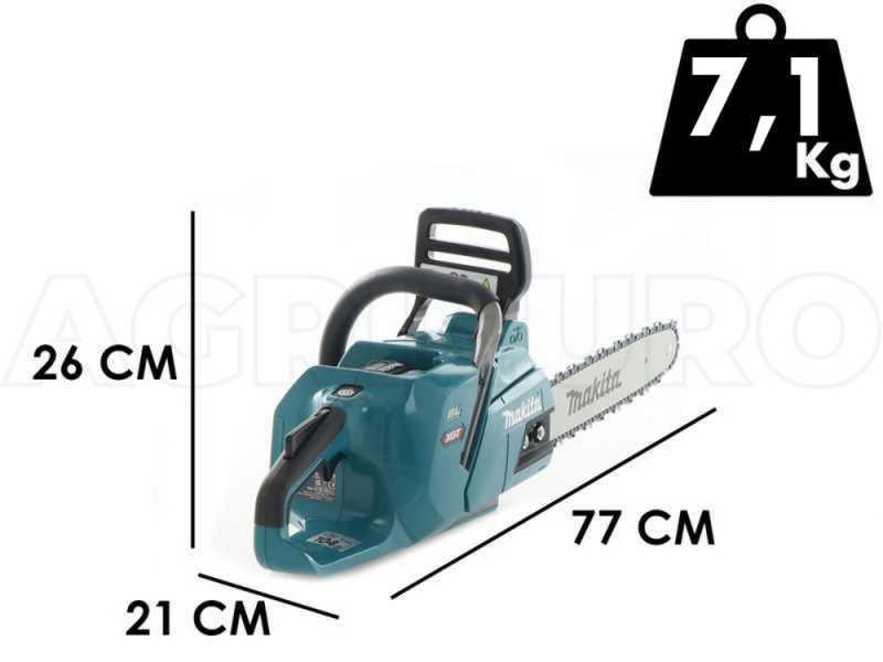 Makita UC011G - Electrosierra de bater&iacute;a 40V 4Ah - Espada de 35cm