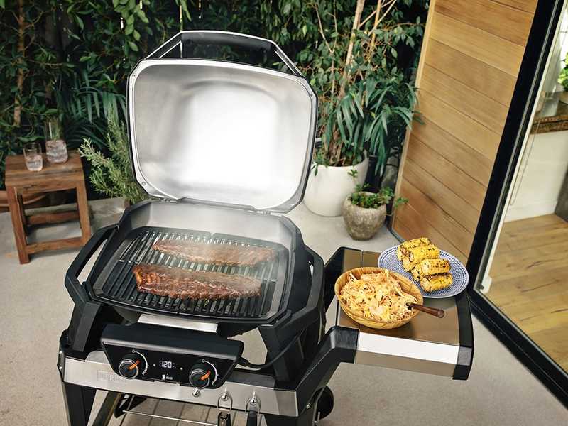 Weber Pulse 2000 - Barbacoa el&eacute;ctrica con carro
