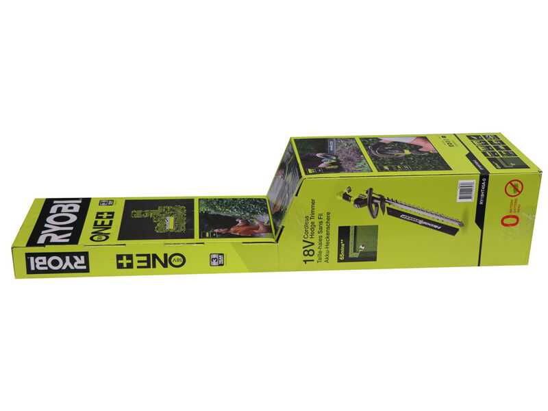 Cortasetos de bater&iacute;a RYOBI RY18HT45A-0 - 18 V - 2 Ah - 45 cm - SIN BATER&Iacute;AS NI CARGADOR
