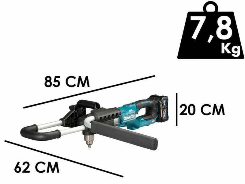 Makita DG001GT105 - Ahoyador de bater&iacute;a - 40V 5Ah - BROCA NO INCLUIDA
