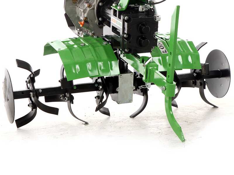 Motoazada Agri 102 con fresa 95 cm - Motor di&eacute;sel de 296 cc