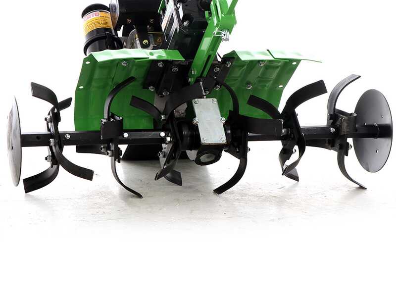 Motoazada Agri 102 con fresa 95 cm - Motor di&eacute;sel de 296 cc