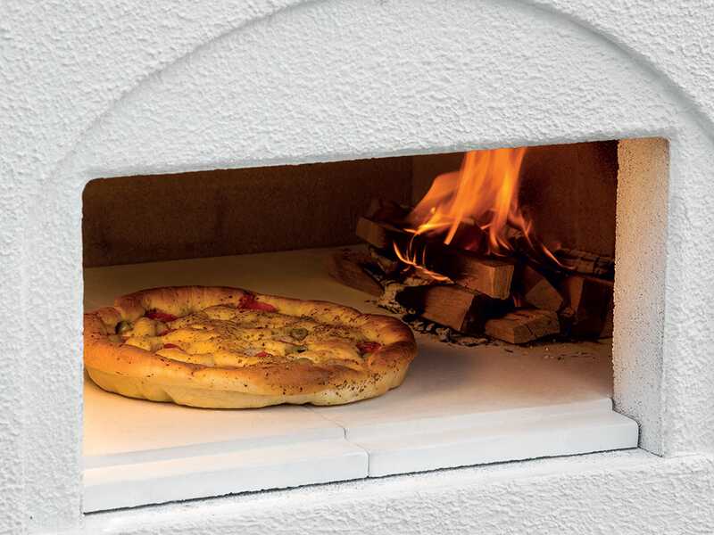 Palazzetti Easy Large - Horno de le&ntilde;a de exterior - Con c&aacute;mara 77x96 - Capacidad de cocci&oacute;n 6 pizzas