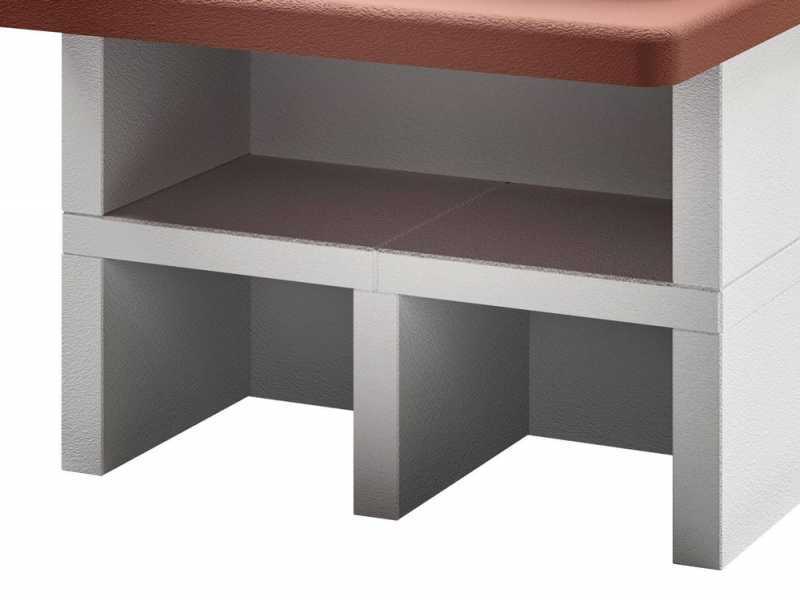Palazzetti Easy Medium con base - Horno de le&ntilde;a de exterior - Con c&aacute;mara 77x65