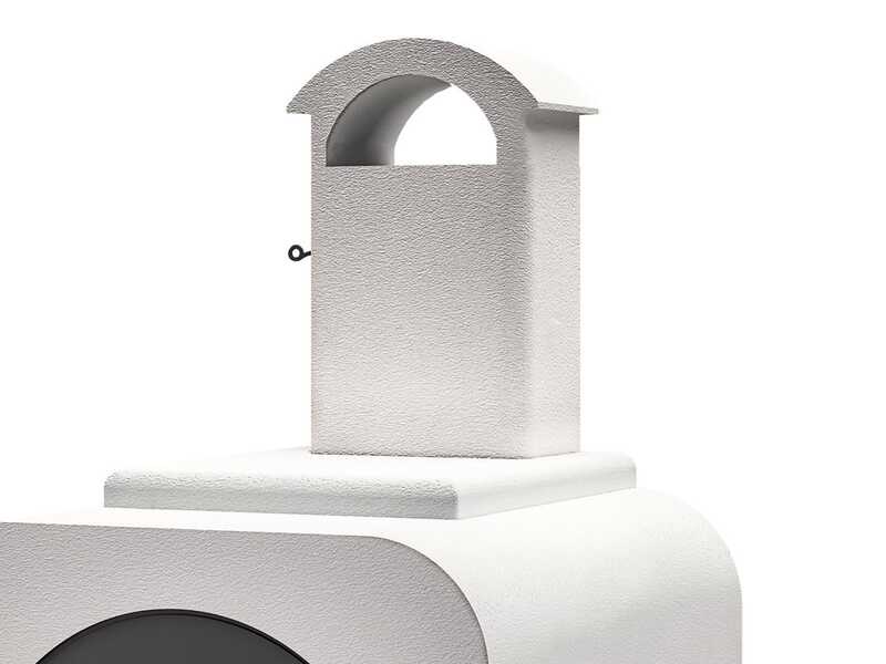 Palazzetti Easy Large con base - Horno de le&ntilde;a de exterior - Con c&aacute;mara 77x96 cm