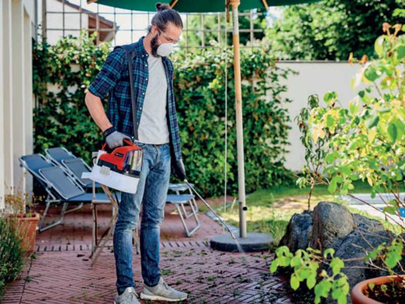 Einhell GE-WS 18/35 Li - Pulverizador de bater&iacute;a - BATER&Iacute;A Y CARGADOR NO INCLU&Iacute;DOS