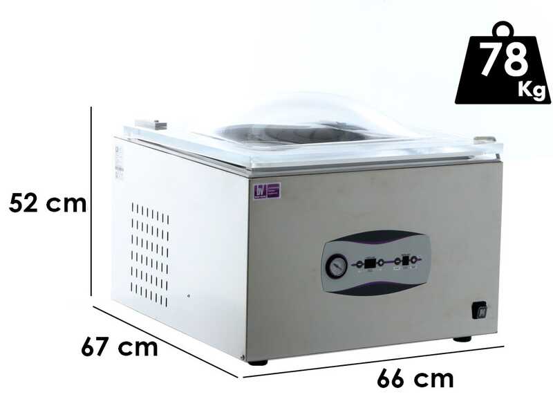 Besser Vacuum Fusion 52 - Envasadora al vac&iacute;o de campana - Barra de soldadura de 50 cm