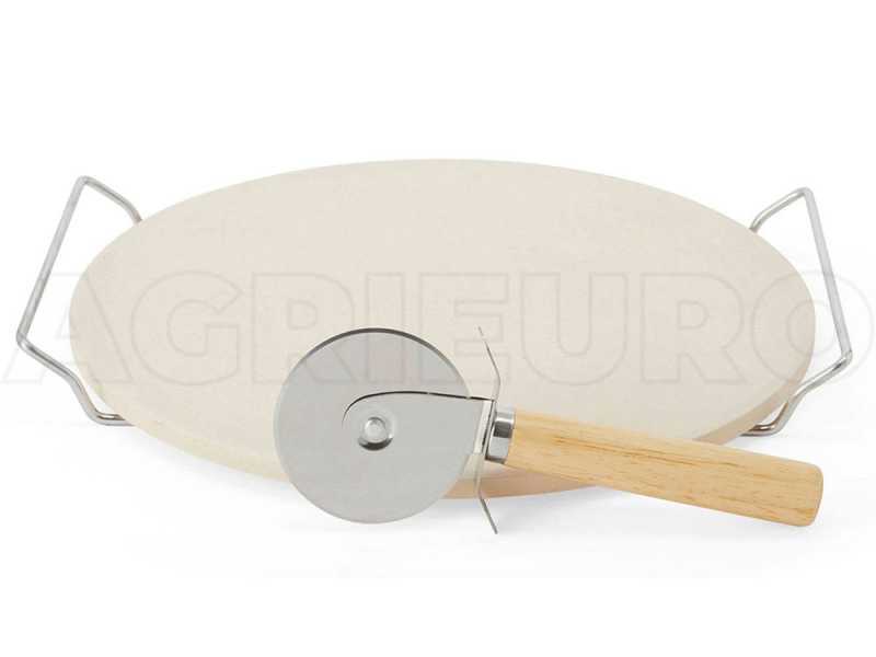 Piedra refractaria y cortador de pizza MasterCook