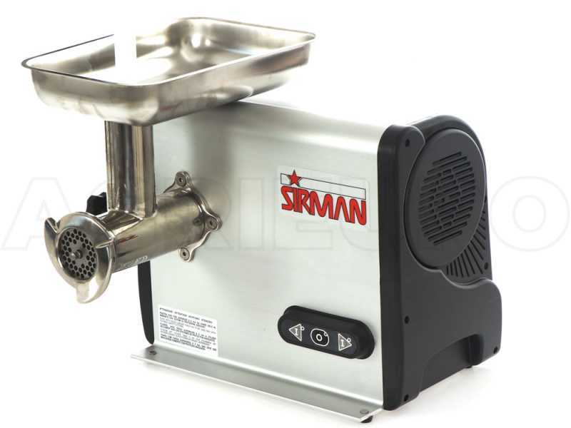 Sirman TC 12 Dakota - Picadora de carne el&eacute;ctrica - En Acero Inox - 1100W