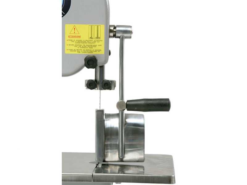 Sierra de huesos Savioli 200 anodizada - Cuchilla de 1520 - Monof&aacute;sica - Sierra de cinta