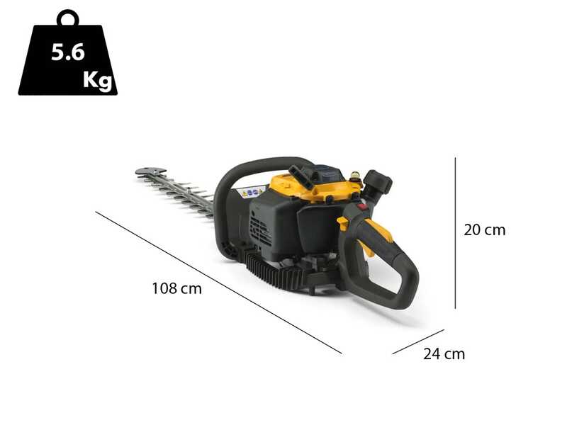 Cortasetos Stiga HT 525 con motor de 2 tiempos - cuchilla de 60 cm