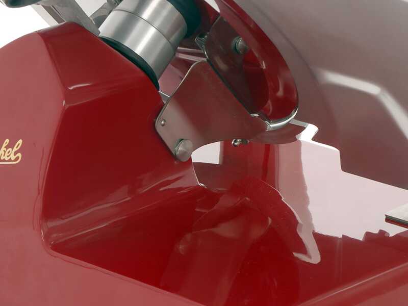 Berkel Red Line 300 Roja - Cortadora de fiambre con cuchilla de acero cromado de 300 mm