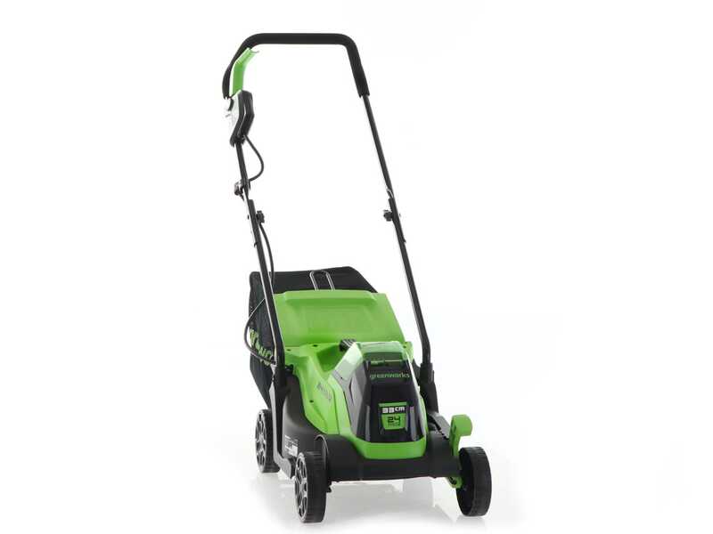 Greenworks GD24LM33 - Cortac&eacute;sped de bater&iacute;a - 24V/4Ah - Corte de 33 cm