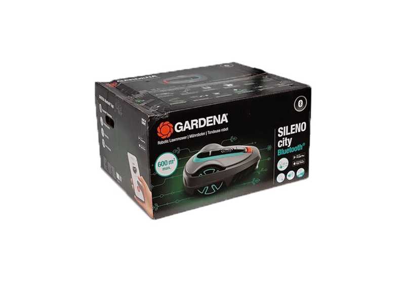 Robot cortac&eacute;sped Gardena SILENO city 600 set Smart - Gesti&oacute;n Gardena Smart App