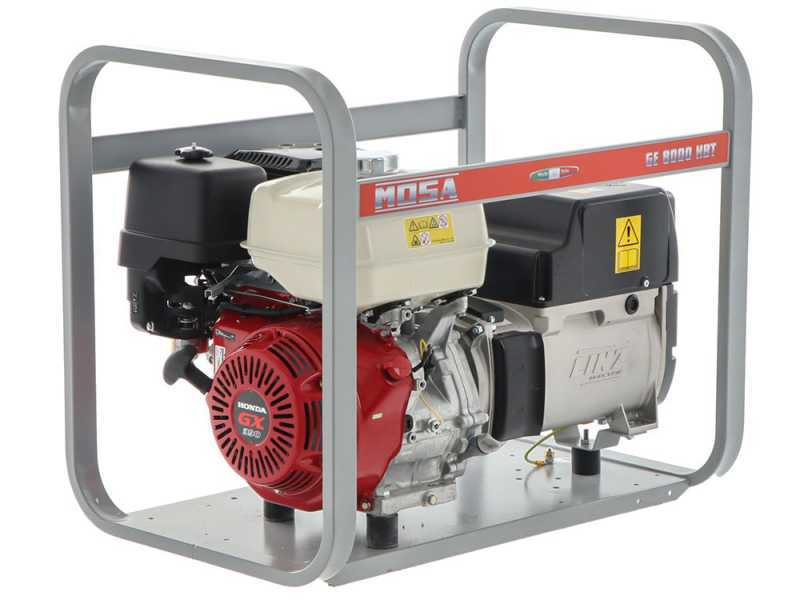 MOSA GE 8000 HBT - Generador de corriente 6.4 KW trif&aacute;sica - Alternador italiano