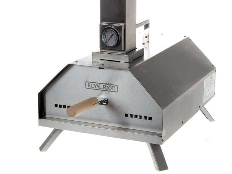 Royal Food CHIPSY 11 - Horno de pellets para pizza  - Capacidad de cocci&oacute;n: 1 pizza