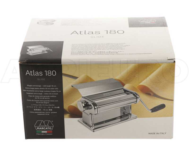 M&aacute;quina de hacer pasta Marcato Atlas 180 Slide - M&aacute;quina manual de hacer pasta casera