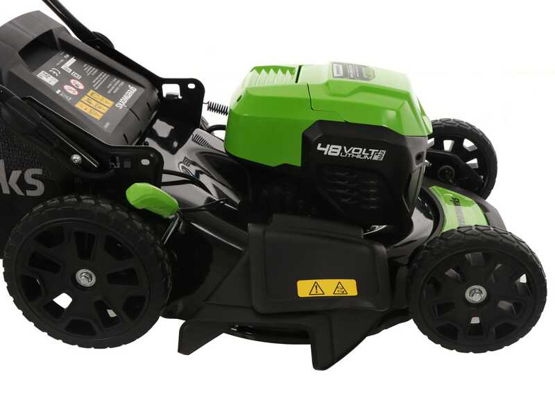 Cortac&eacute;sped el&eacute;ctrico de bater&iacute;a Greenworks GD48LM46 48V - 46 cm - SIN BATER&Iacute;AS NI CARGADOR