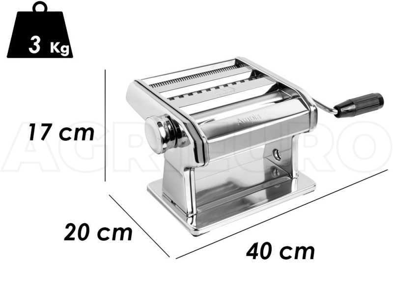 Marcato Ampia 180 - M&aacute;quina de hacer pasta manual INOX