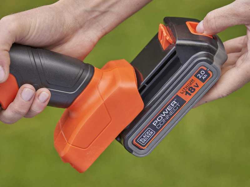 Black &amp; Decker B&amp;DBCSS18D1W - Tijera cortac&eacute;sped de bater&iacute;a - Cortasetos - BATER&Iacute;A Y CARGADOR NO INCLU&Iacute;DOS