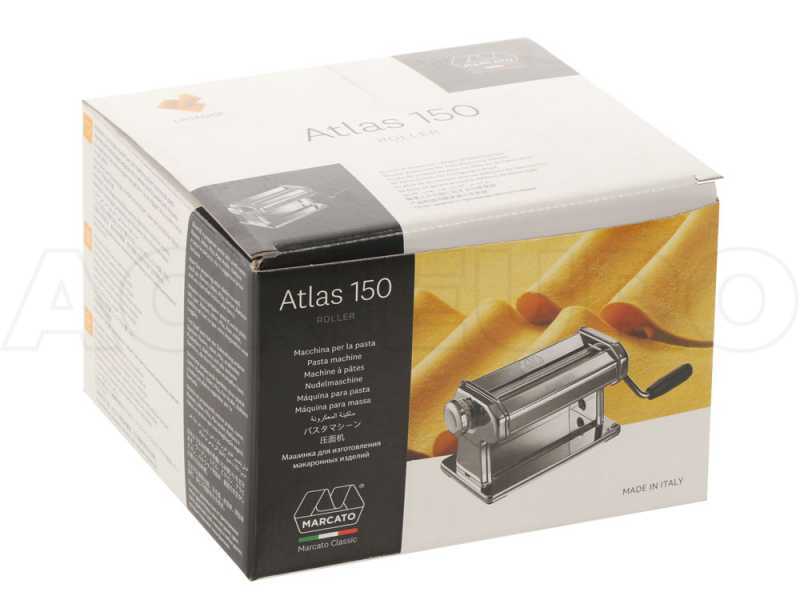 Marcato Atlas 150 Roller - M&aacute;quina de hacer pasta manual INOX