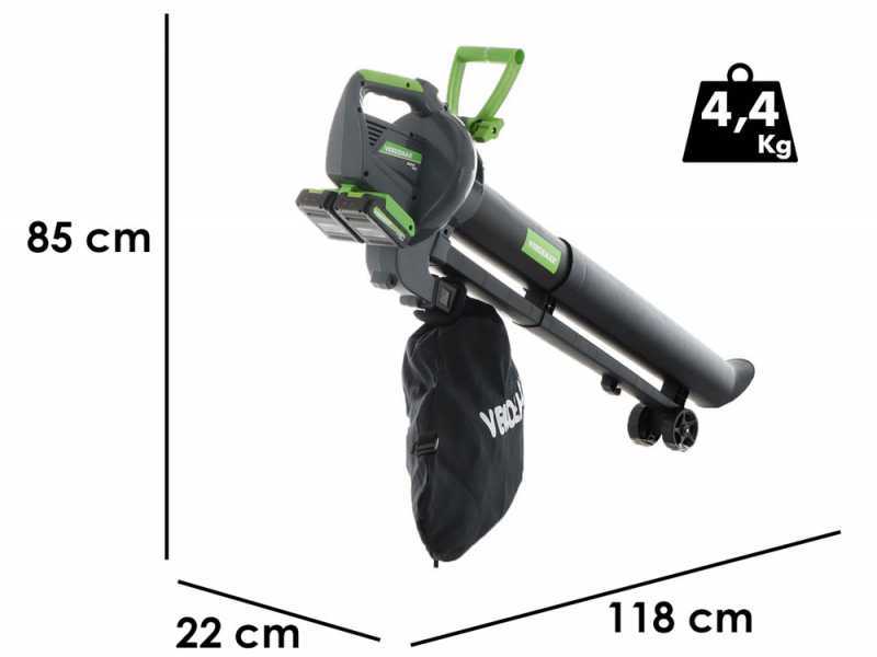 Soplador-aspirador de hojas Verdemax SAR40