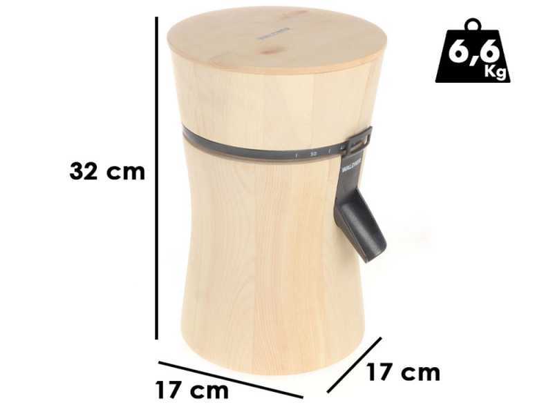 Waldner Mona - Molino de harina en pino con piedra - 400W
