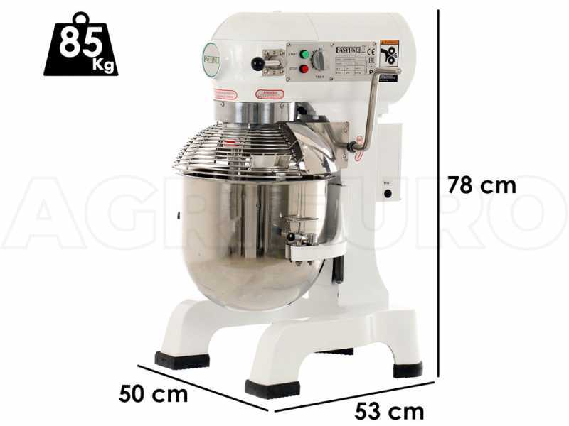 FIMAR EASYLINE B20K -Amasadora planetaria profesional - Cuba INOX de 20 litros