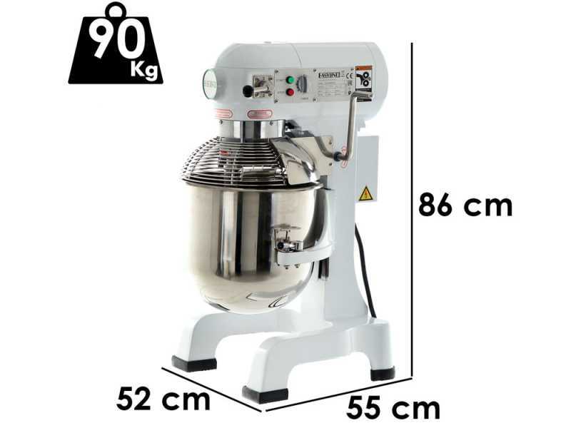 FIMAR EASYLINE B30K - Amasadora planetaria profesional -Trif&aacute;sica - Cuba INOX de 30 litros