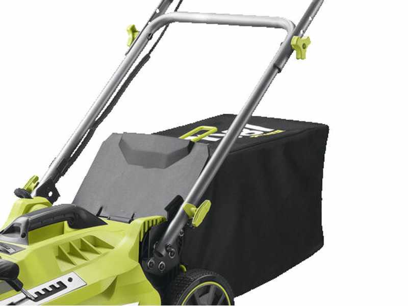 Cortac&eacute;sped de bater&iacute;a RYOBI RLM36X41H60PG - MAX POWER 36 V - 6 Ah - recogedor de 45 l - corte de 40 cm