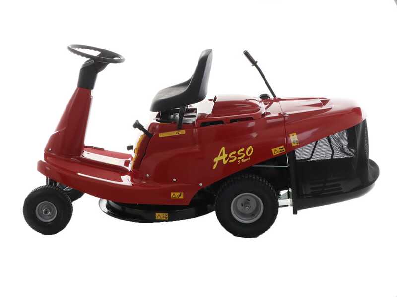 Eurosystems ASSO 67 Mini rider - Tractor cortac&eacute;sped mini rider - Motor B&amp;S 21R5 POWER BUILT 344 cc - 7.7 kW