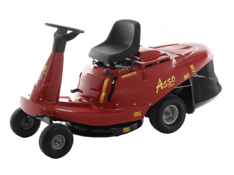 Eurosystems ASSO 67 Mini rider - Tractor cortac&eacute;sped mini rider - Motor B&amp;S 21R5 POWER BUILT 344 cc - 7.7 kW