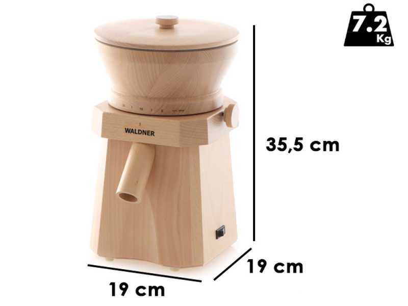 Waldner Silence - Molino de harina de haya con piedra - 400W